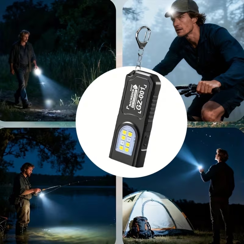 Senter Gantungan Kunci LED COB - Outdoor Lighting B&Q ulasan dan harga